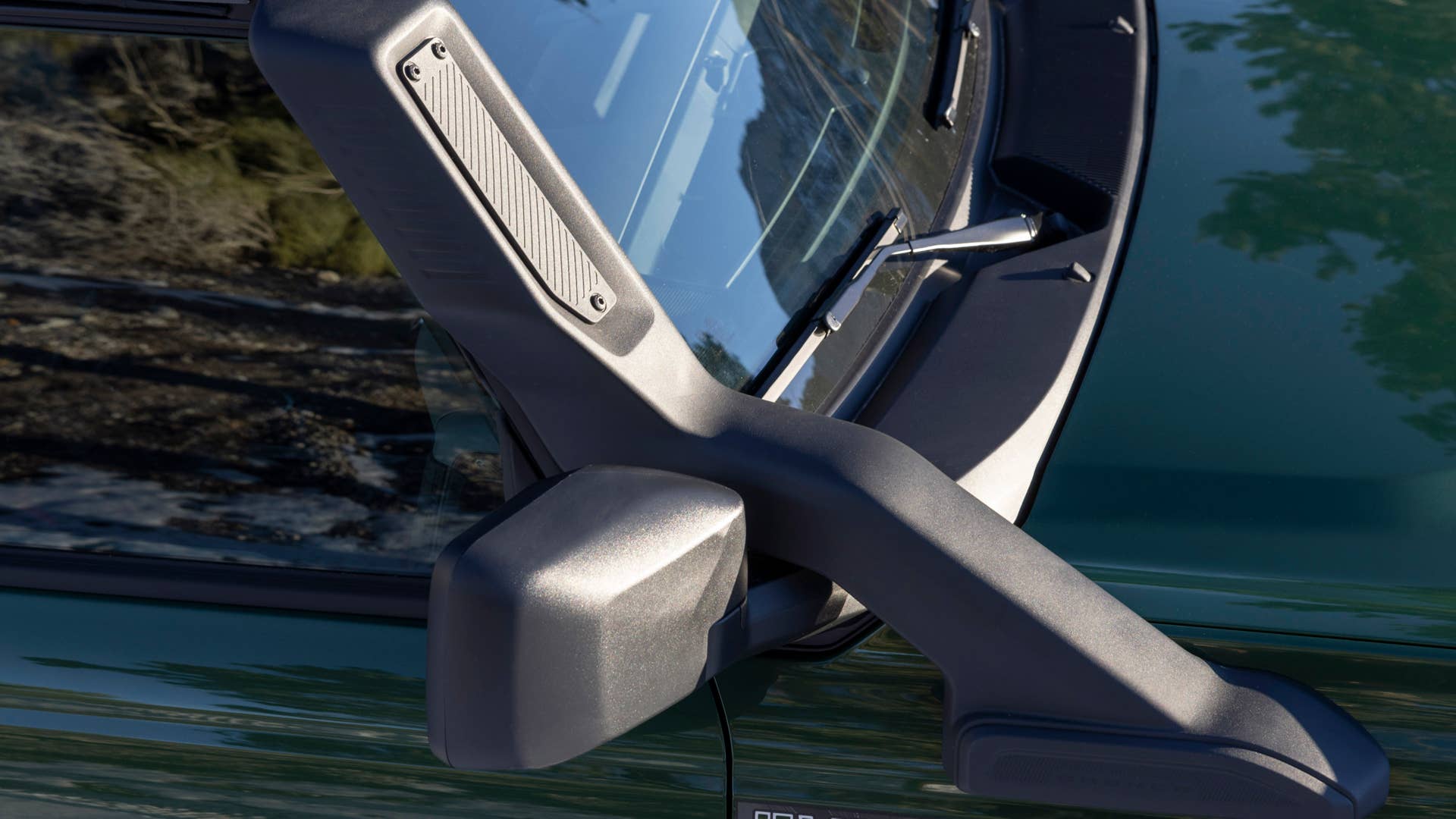 Preproduction model shown. Available summer 2022. Limited availability. Ford Accessories shown. Ford is committed to the preservation of the environment and treading lightly.