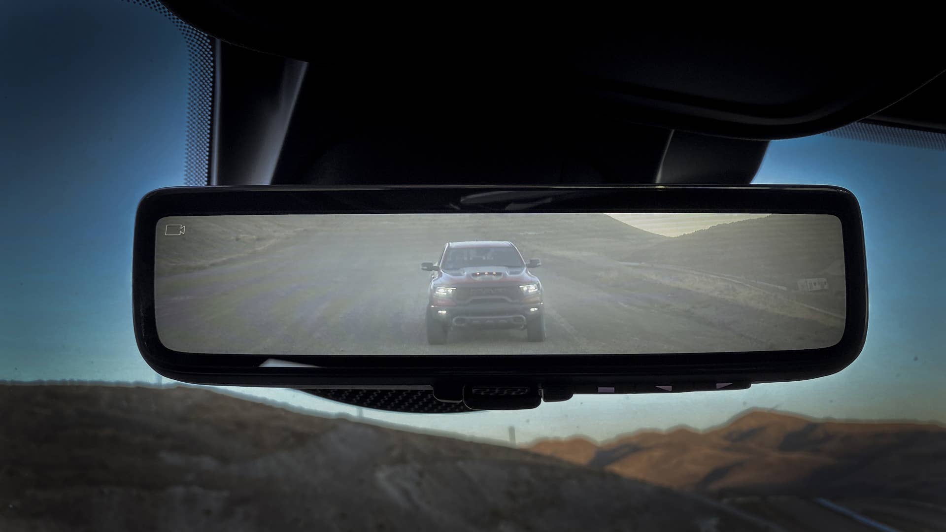 2023 Ram 1500 TRX with available digital rearview mirror