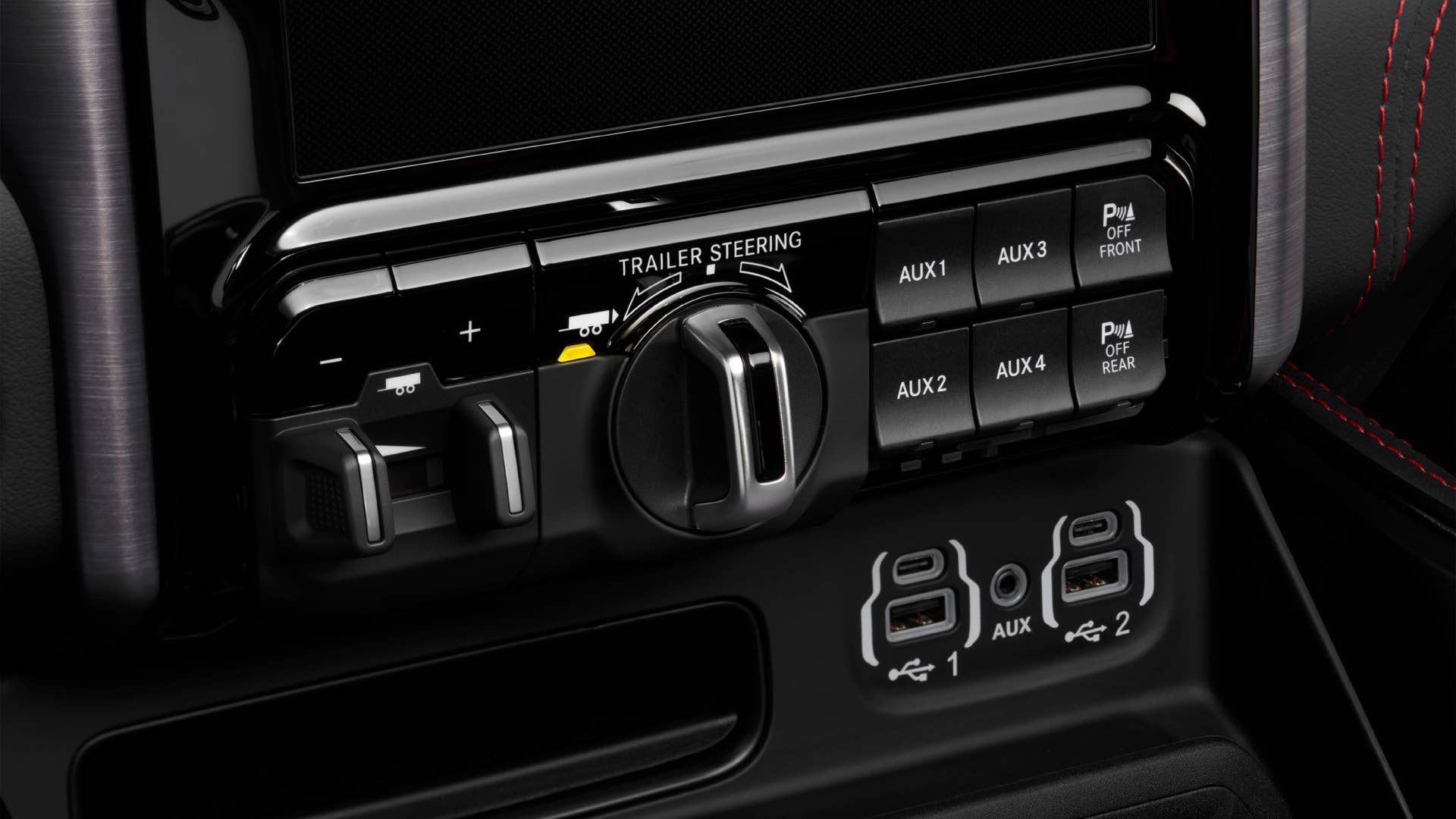2023 Ram 1500 TRX trailer steering control