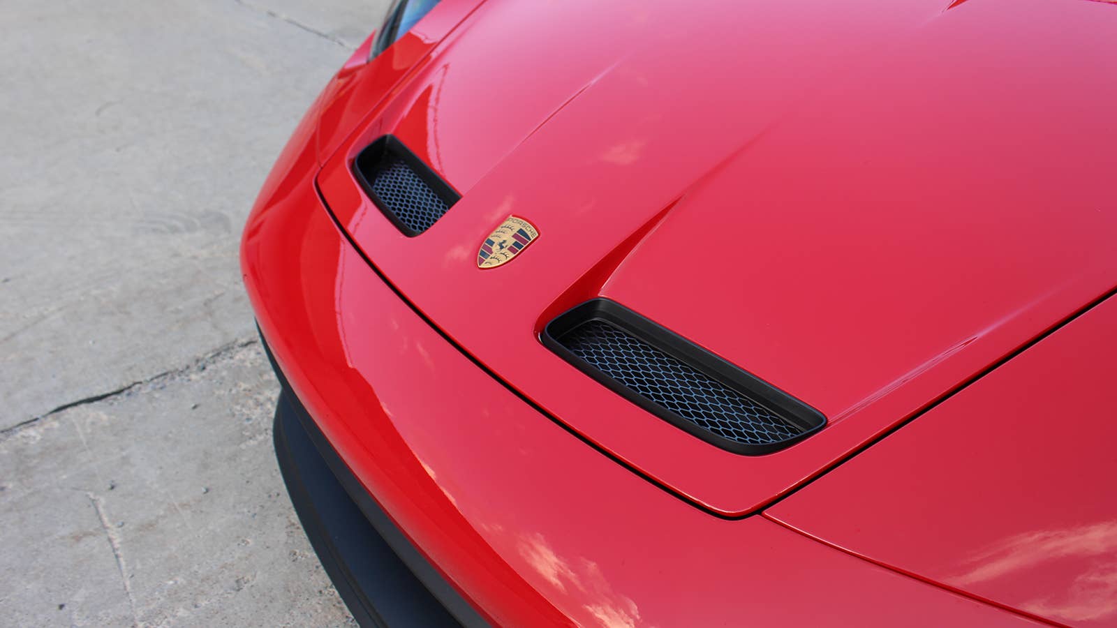 2022 Porsche 911 GT3 front vents