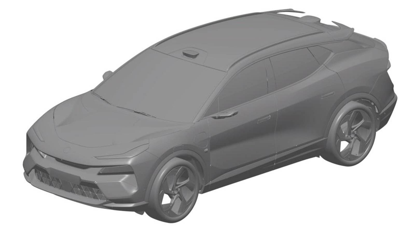 Lotus Type 132 rendering