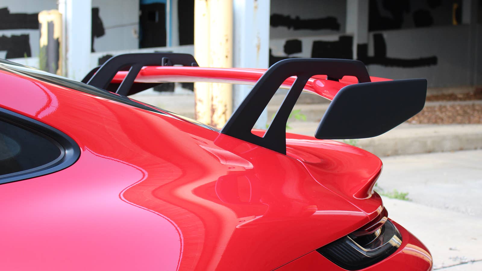 2022 Porsche 911 GT3 rear wing