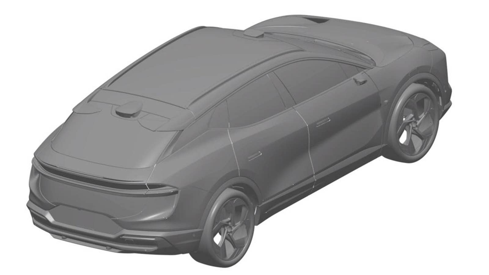 Lotus Type 132 rendering