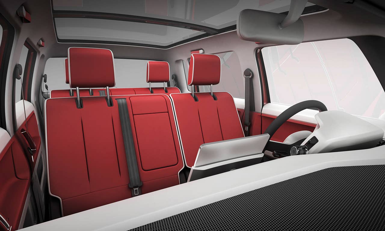 Volkswagen Bulli concept interior