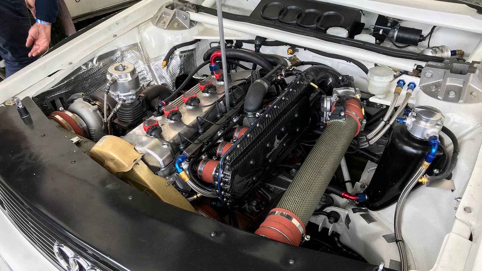 Audi Sport Quattro engine