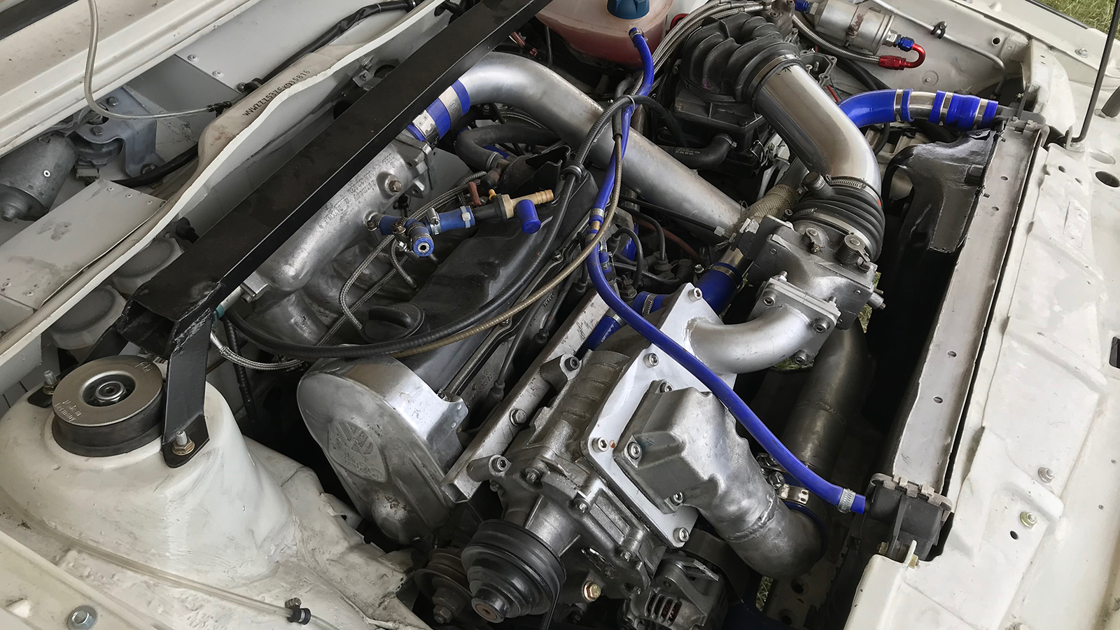 Twin-engine VW Scirocco (front engine)