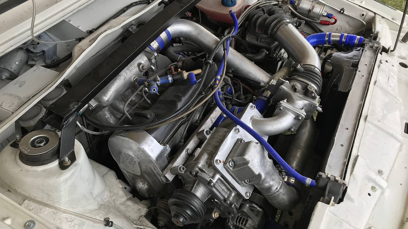 Twin-engine VW Scirocco (front engine)