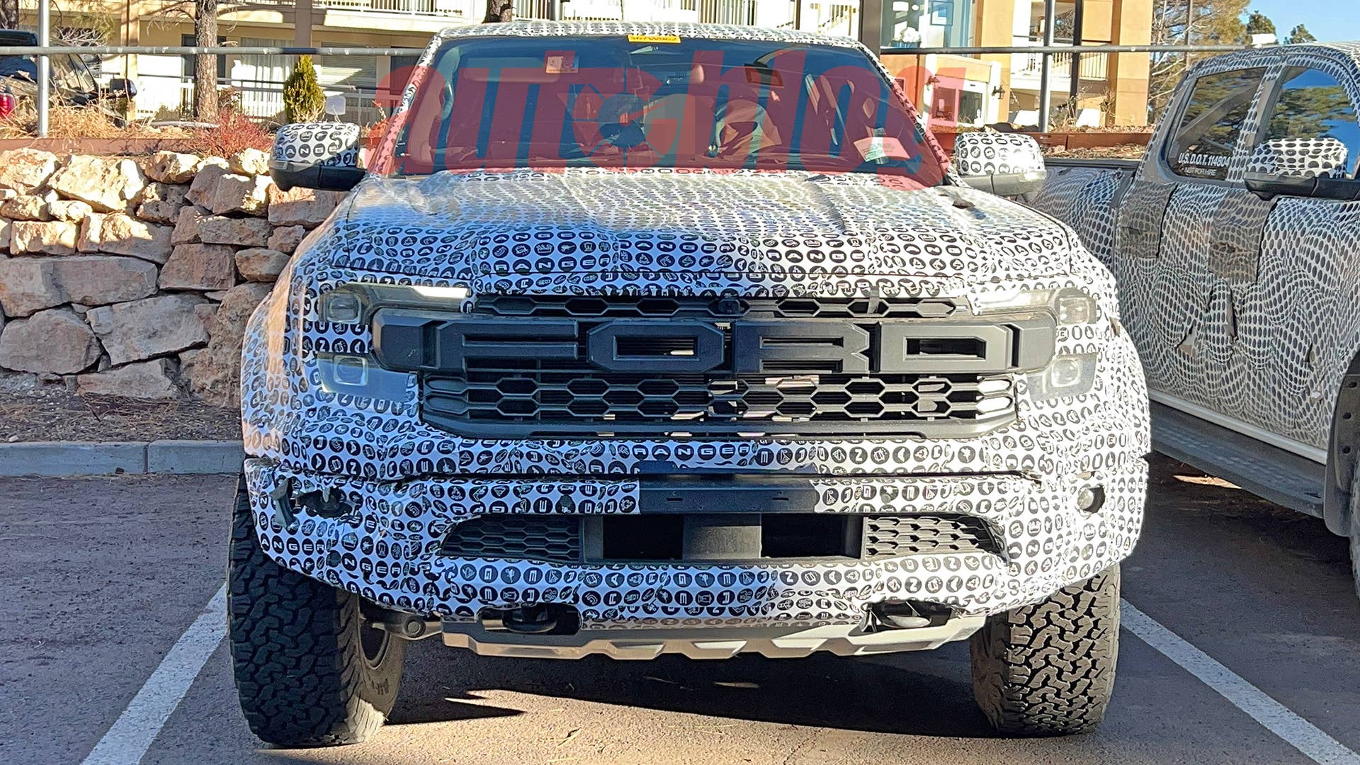 Ford Ranger Raptor spied