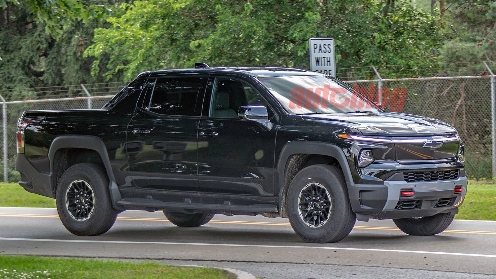 Chevrolet Silverado EV Trail Boss prototype