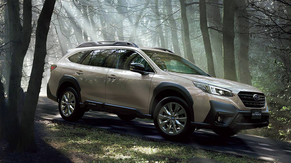 Subaru Outback facelift debuts in Japan, possibly exclusively - Autoblog