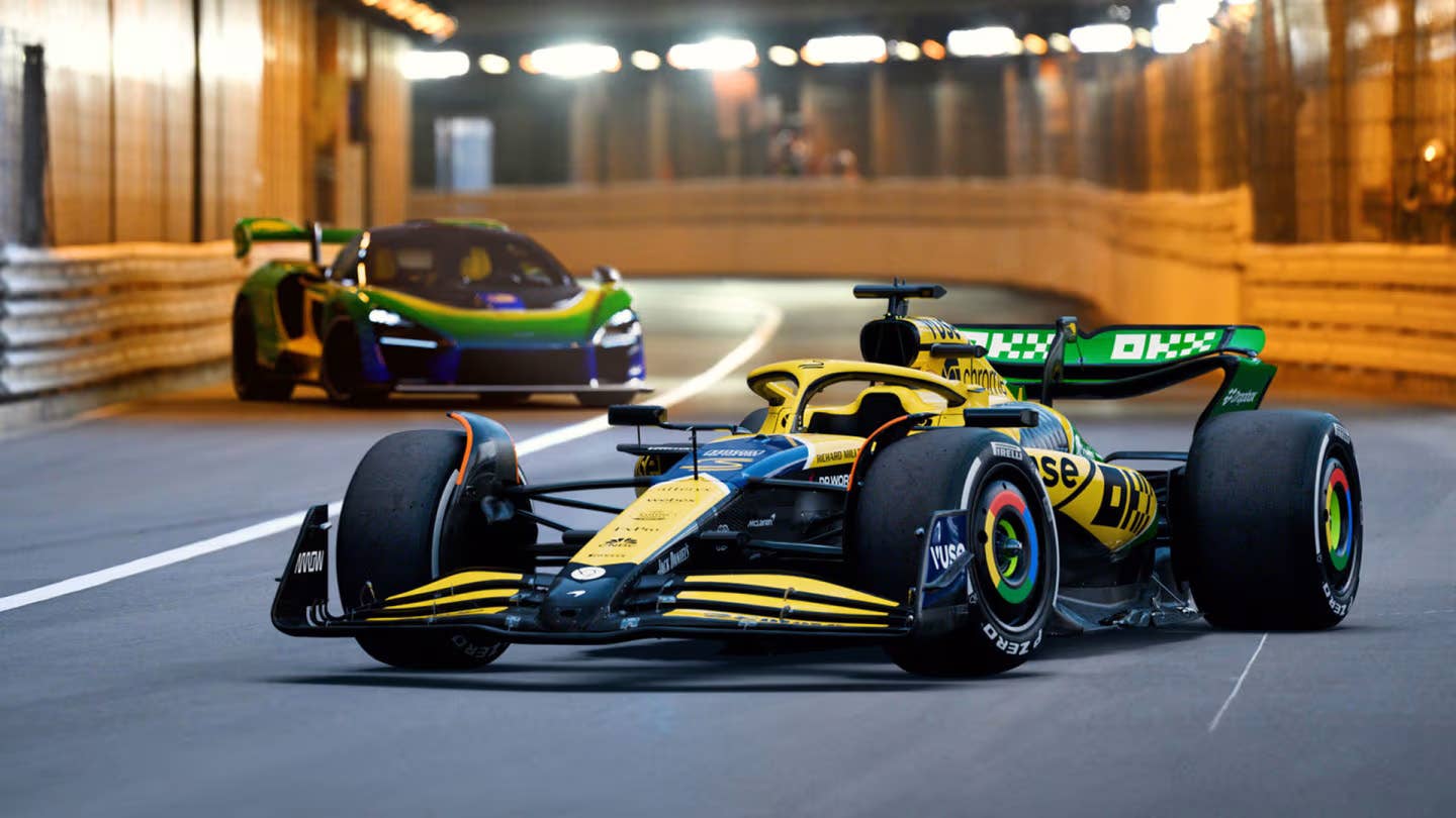McLaren Senna livery for Monaco