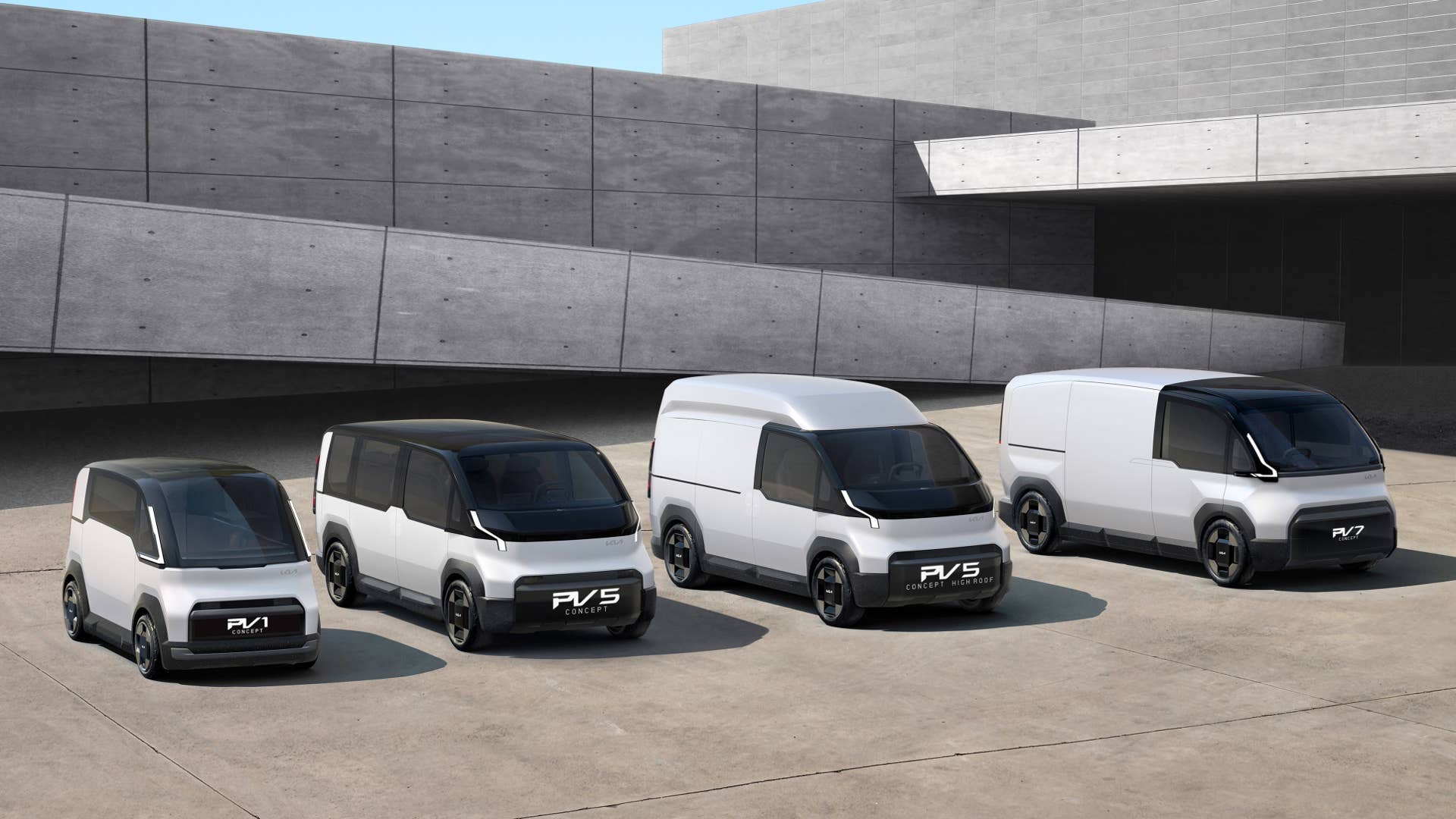 Kia PBV Concept Lineup
