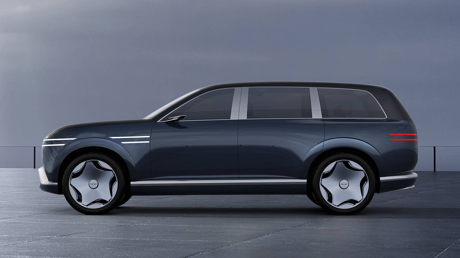 The Genesis GV90 will have coach doors and we are here for it