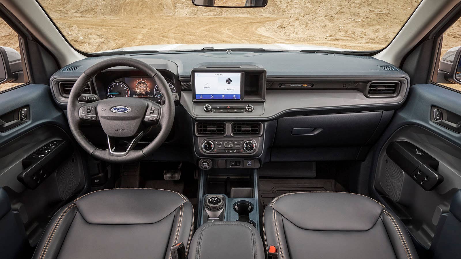 2023 Ford Maverick Tremor dashboard