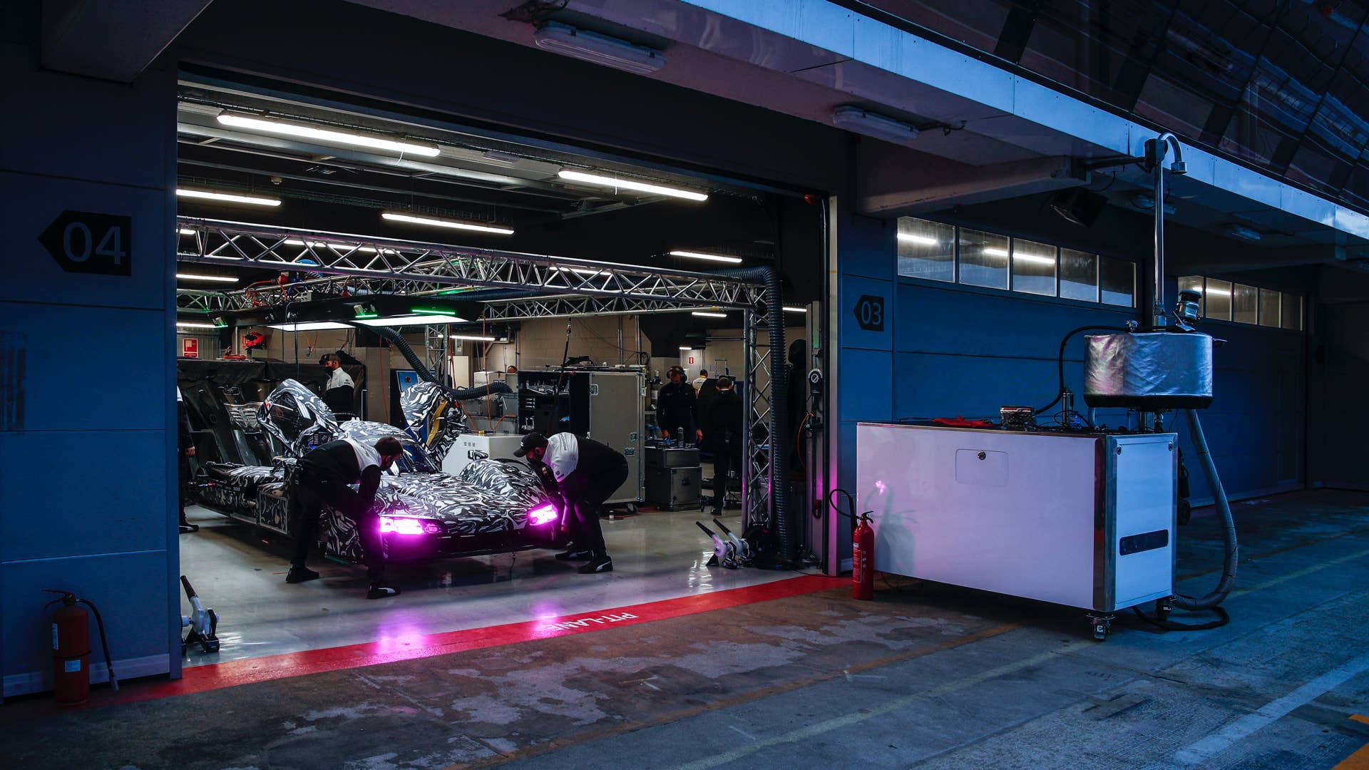 Porsche LMDh, Barcelona (E) Test