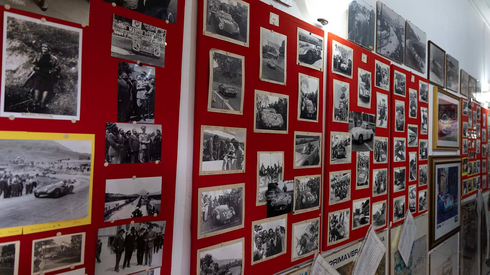Photos in the museum