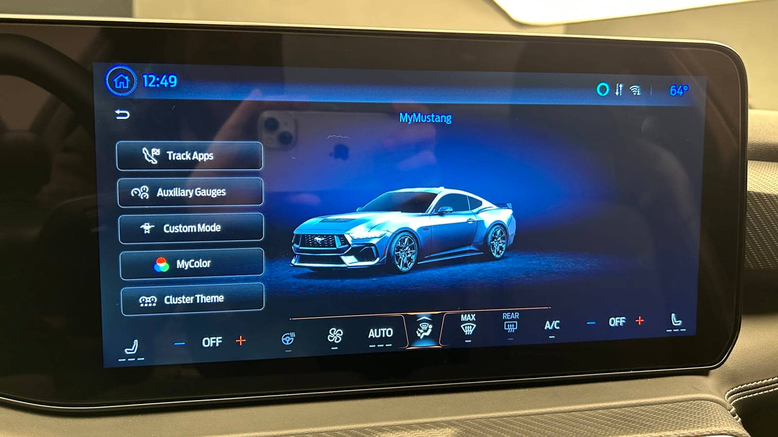 2024 Ford Mustang interior