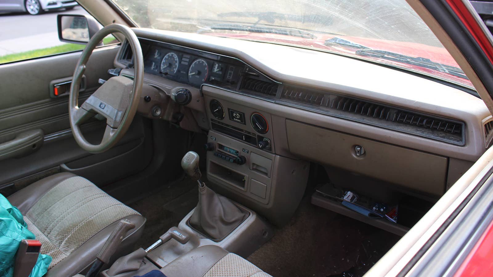 Subaru Brat interior