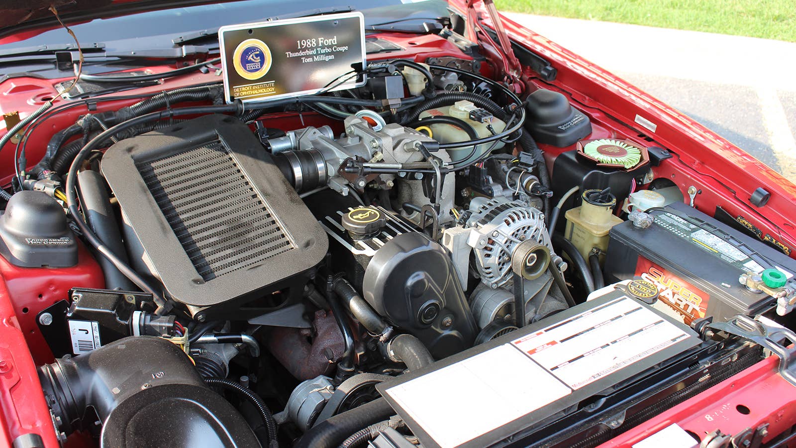 Ford Thunderbird Turbo Coupe engine