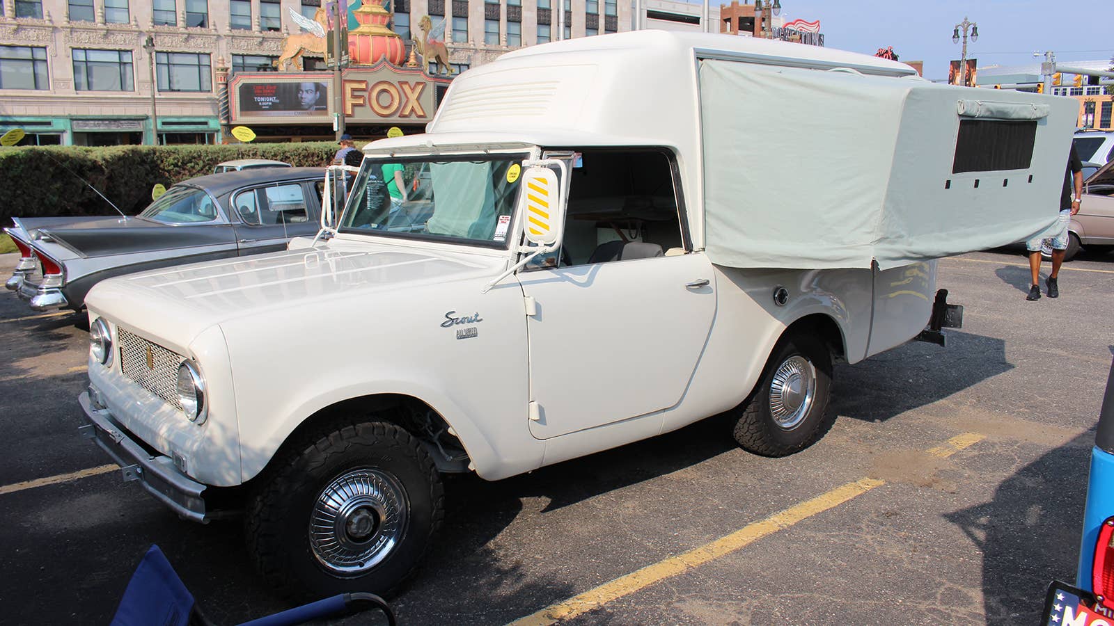 International Scout camper