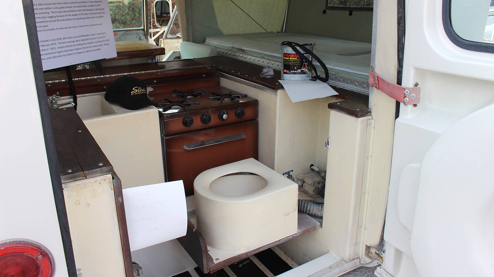International Scout camper