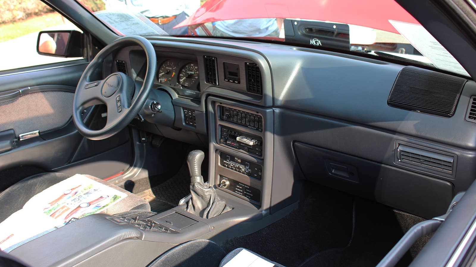 Ford Thunderbird Turbo Coupe interior