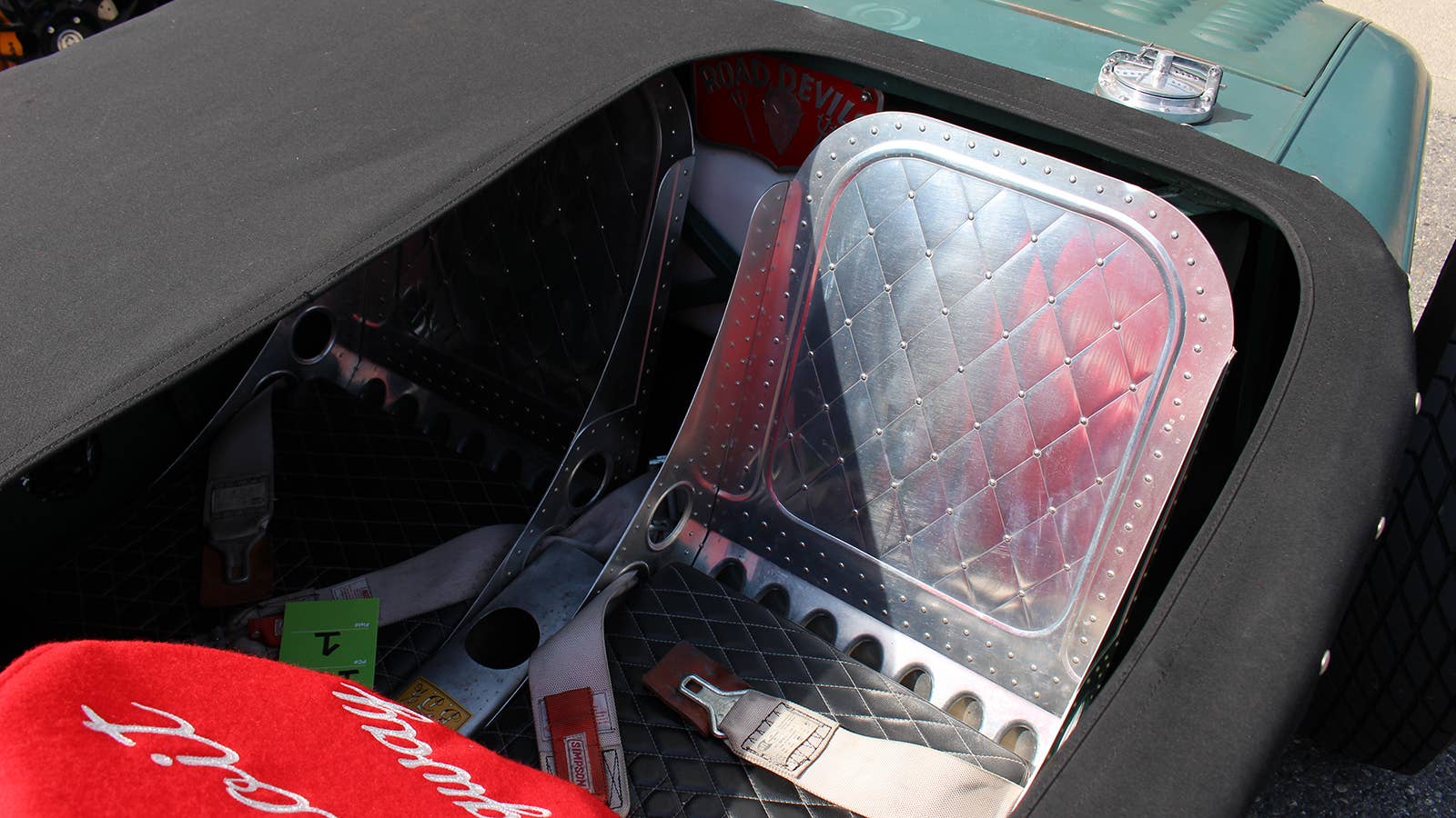 Ford Model A hot rod interior