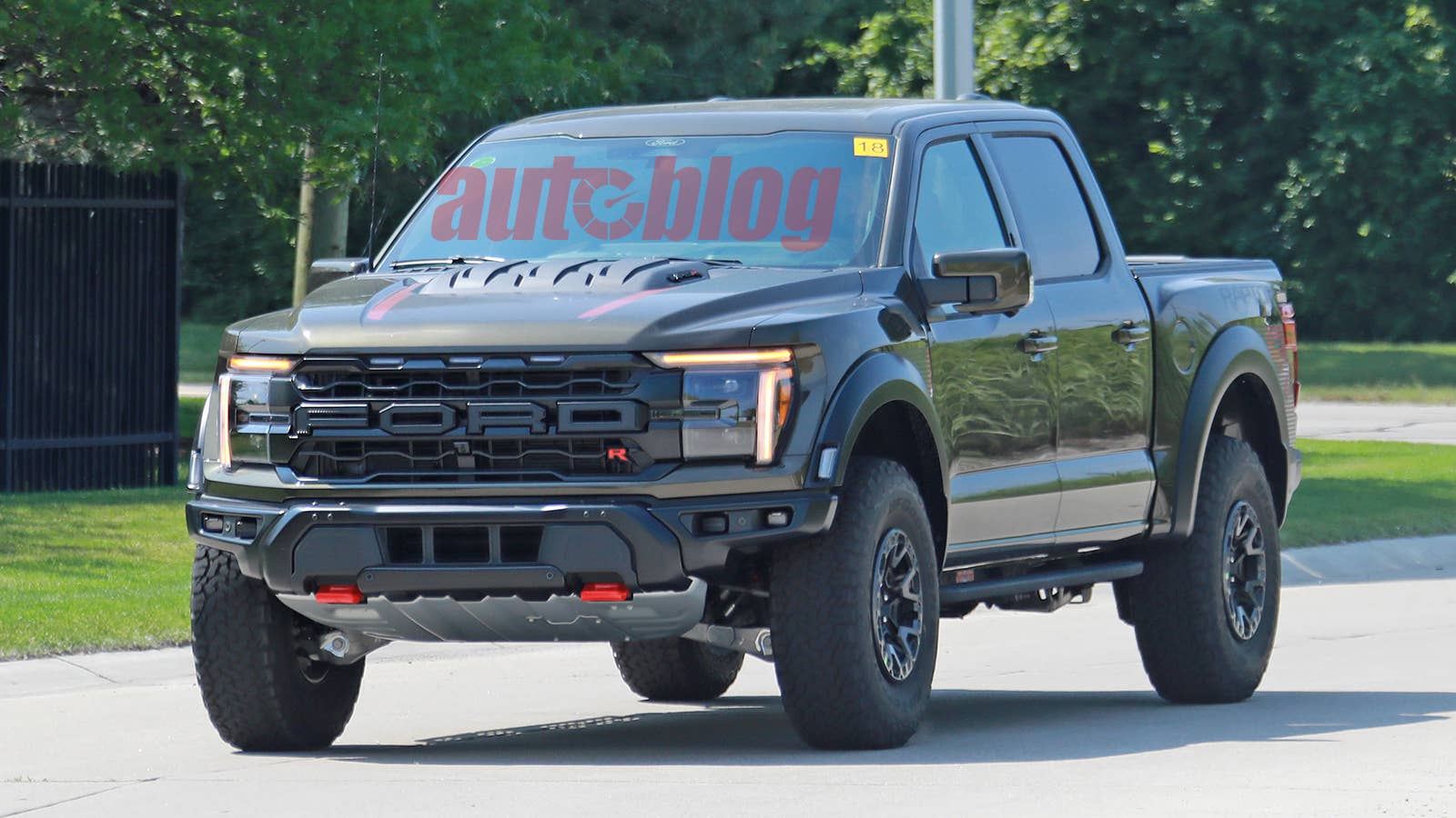 Ford F-150 Raptor R refresh prototype