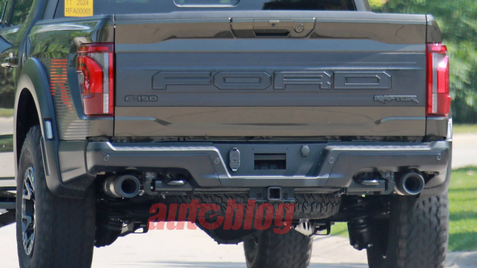 Ford F-150 Raptor R refresh prototype