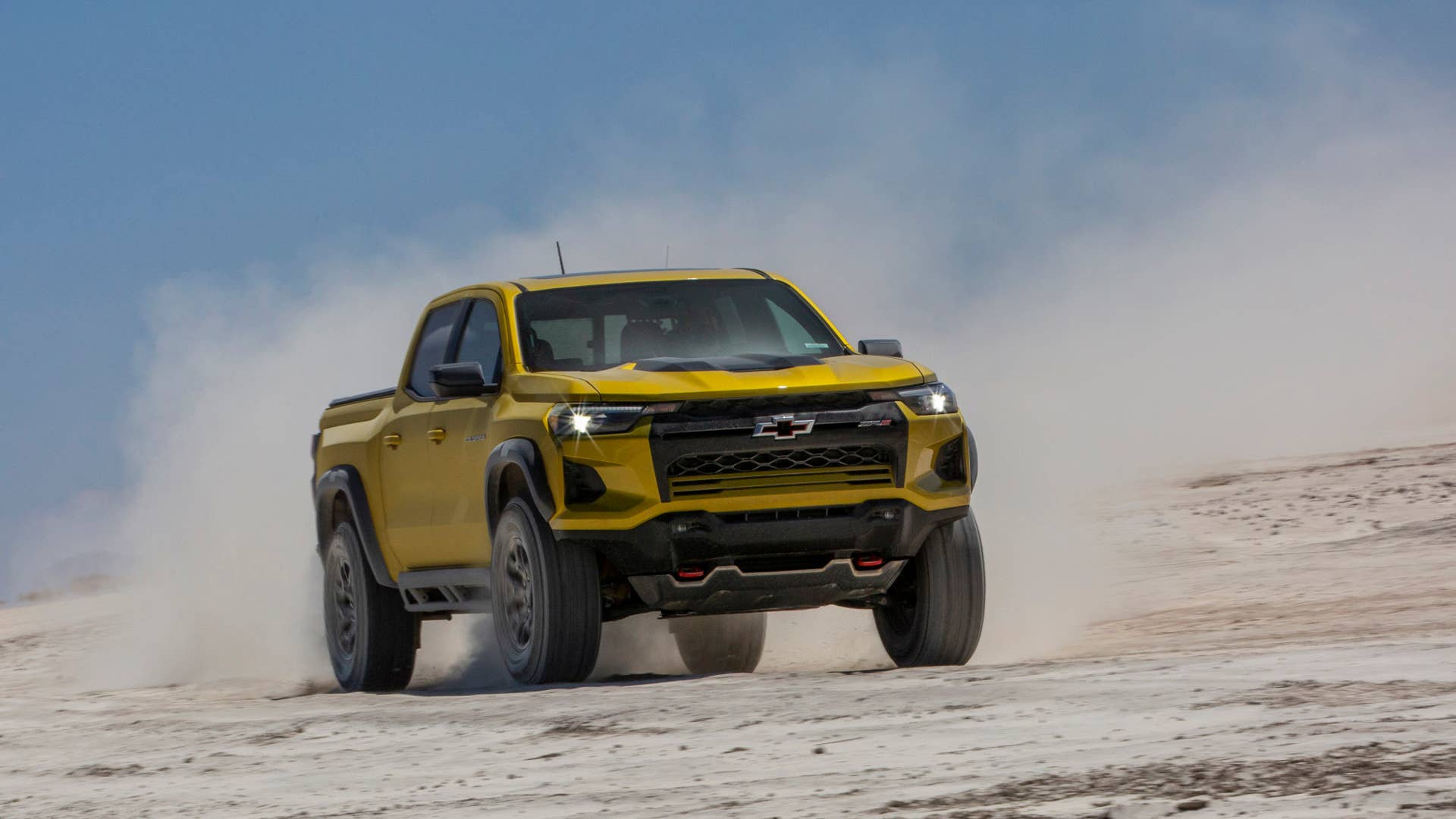 2023 Colorado ZR2 in Nitro Yellow.