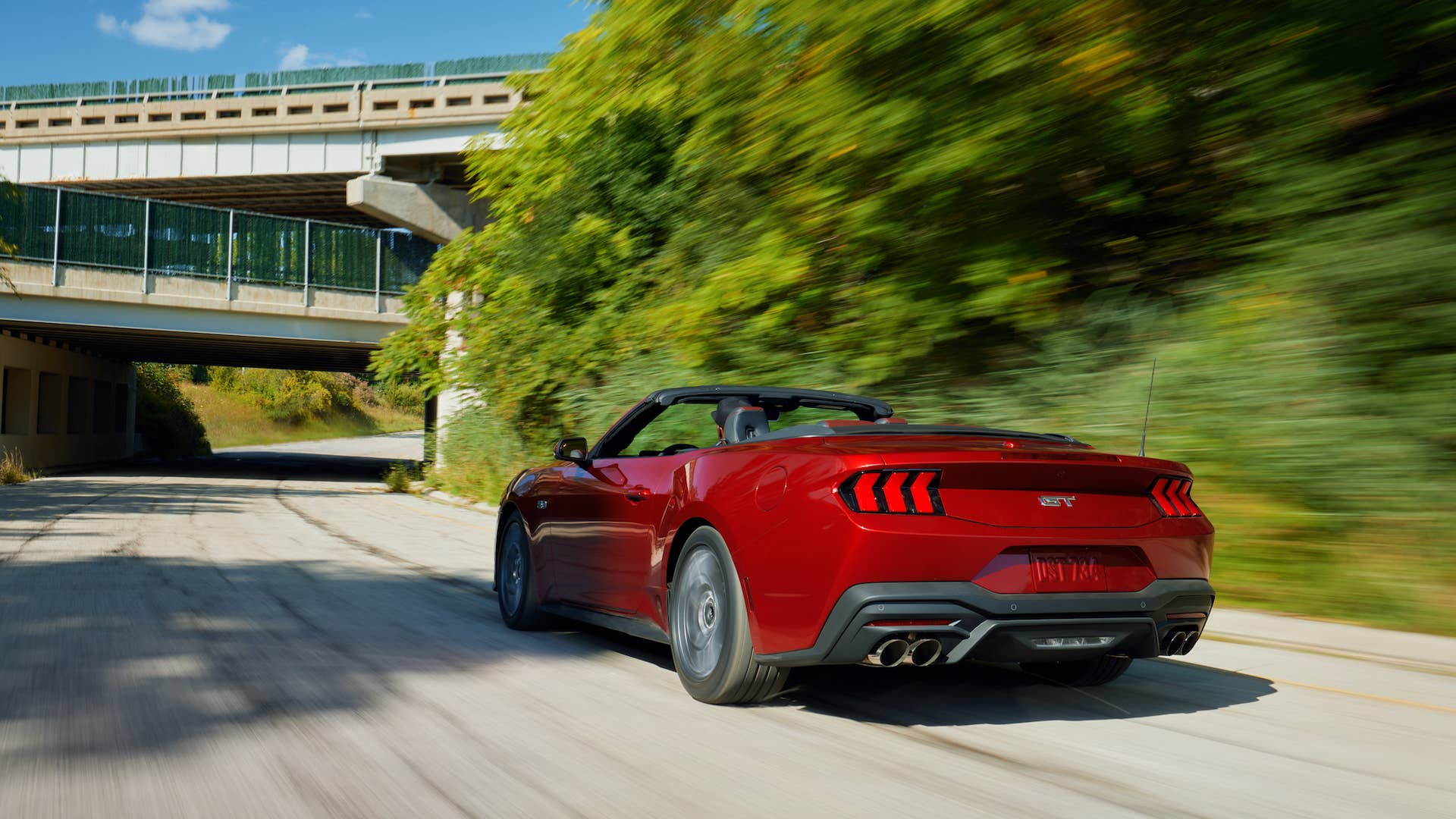 The seventh generation Mustang is the most exhilarating and visceral yet, from its fighter jet-inspired digital cockpit to new advanced turbocharged and naturally aspirated engines to its edgier yet timeless exterior design. Pre-production vehicles shown. Closed course. Professional driver.
