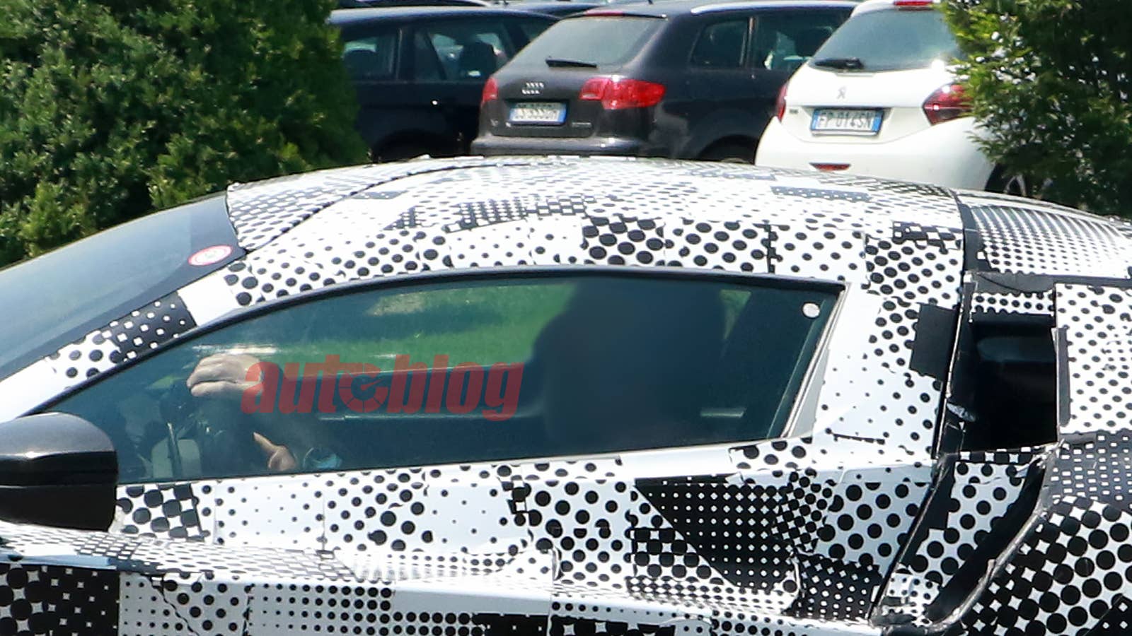 Ferrari supercar prototype