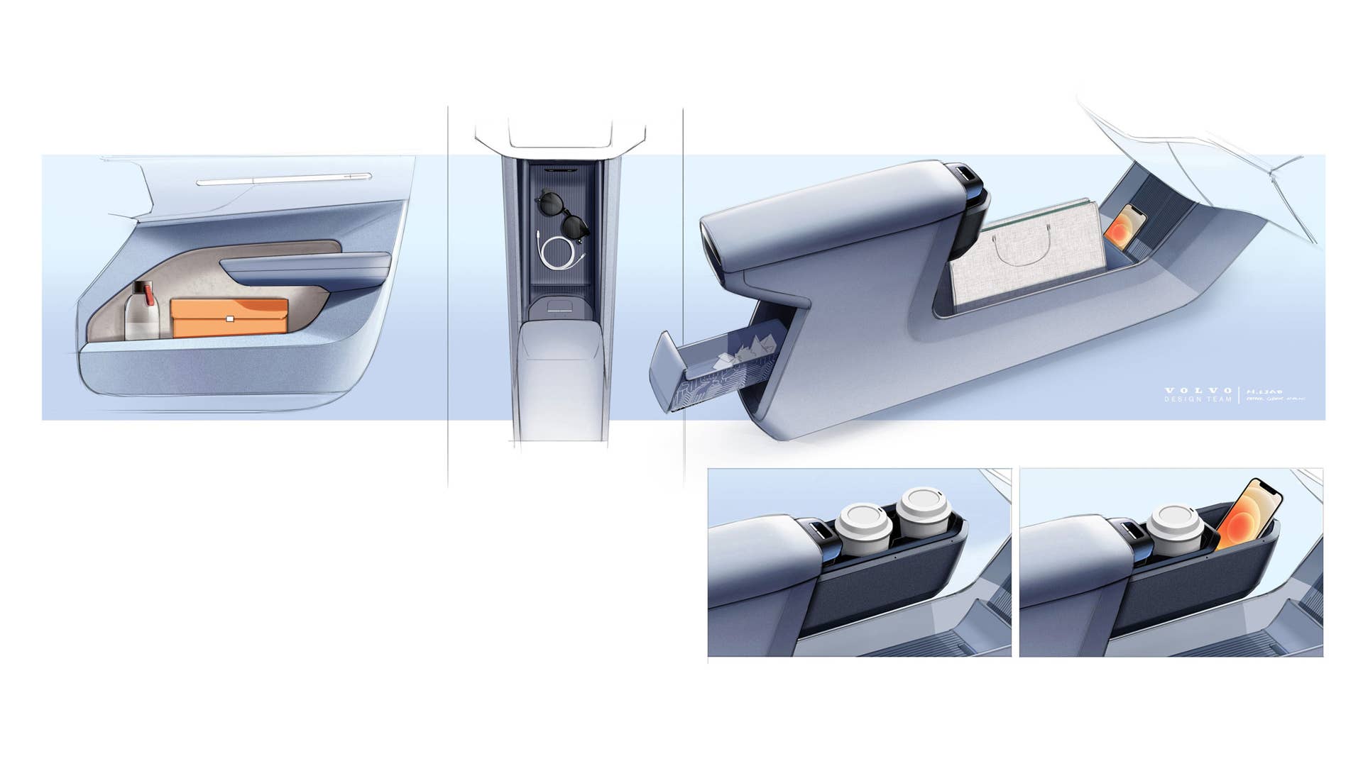 Volvo EX30 Smart Storage