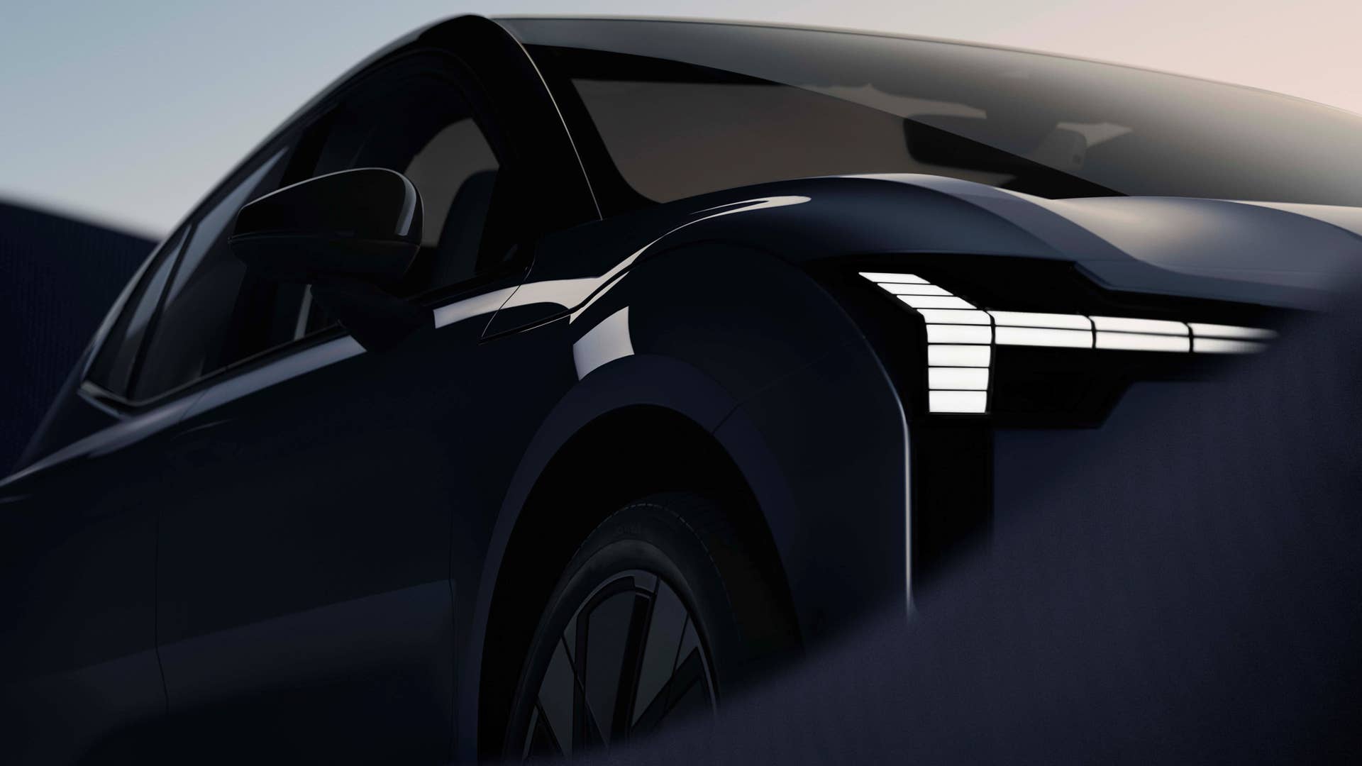 EX30 design UX teaser 2