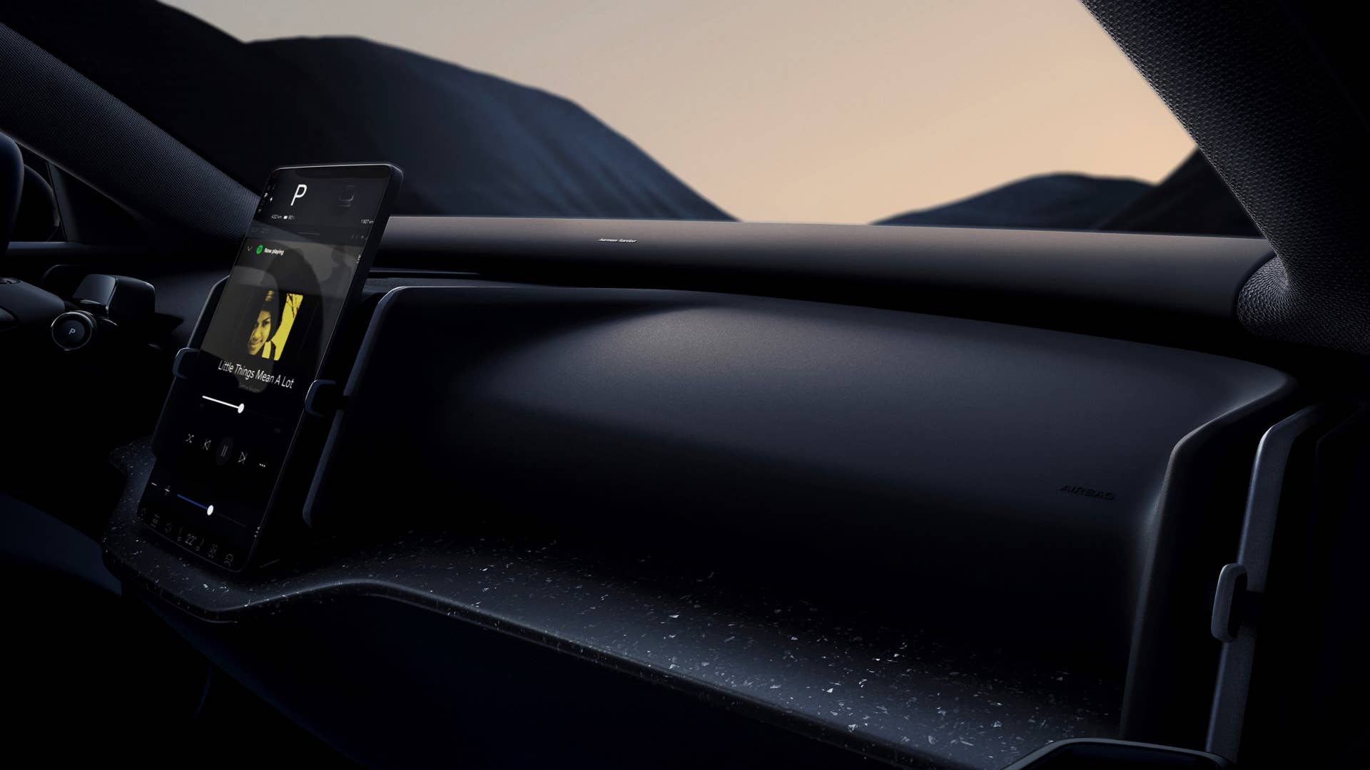 EX30 design UX teaser 1
