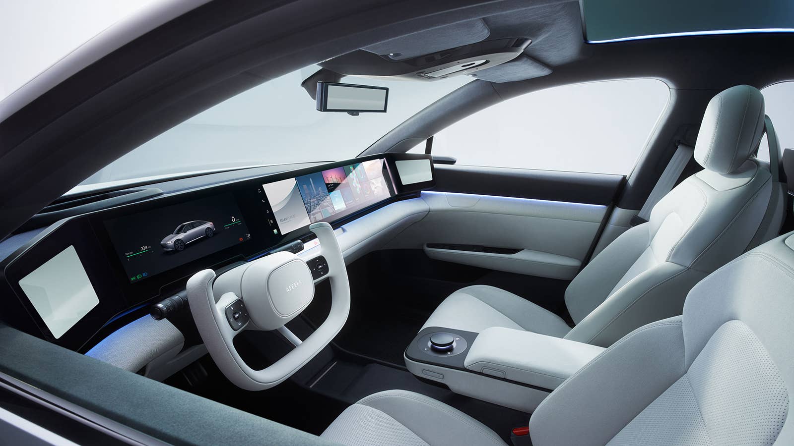 Afeela prototype from Sony Honda Mobility