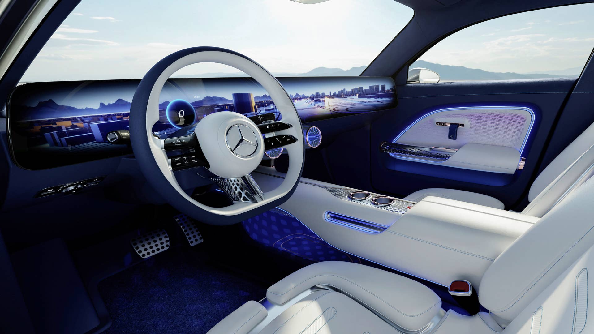 Mercedes-Benz VISION EQXX, Interieur // Mercedes-Benz VISION EQXX, interior