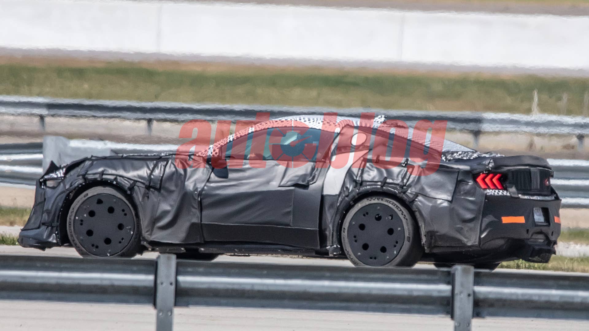 Ford Mustang road-going GT3 spy shots