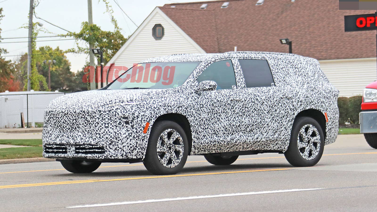 Buick Enclave spy photos reveal curvy, minimal interior - Autoblog