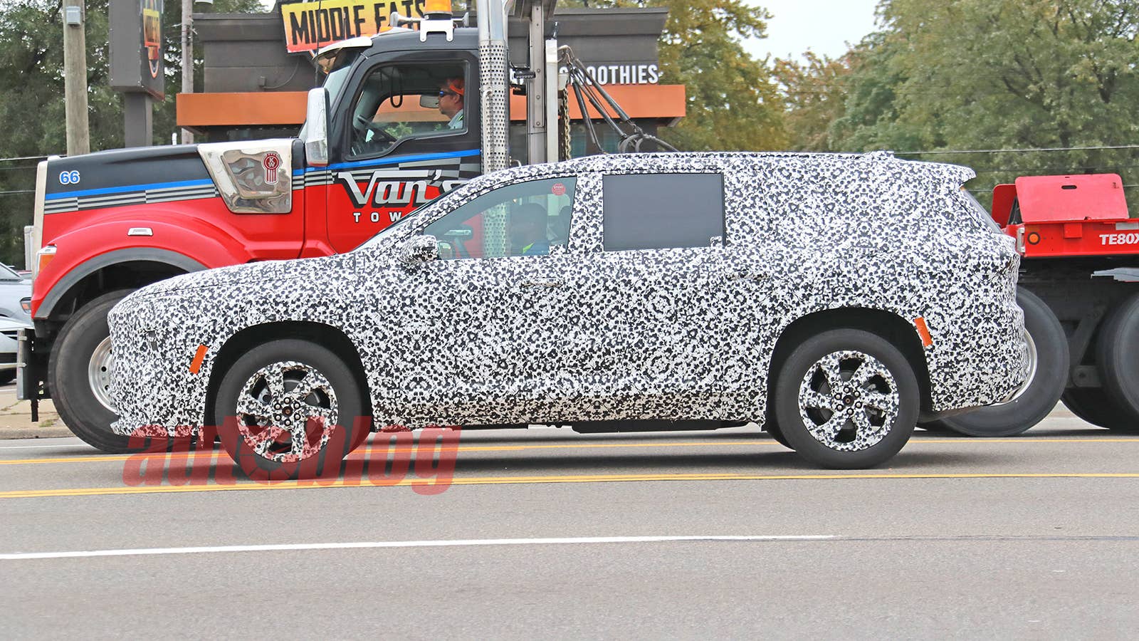 Buick Enclave spy photos reveal curvy, minimal interior - Autoblog