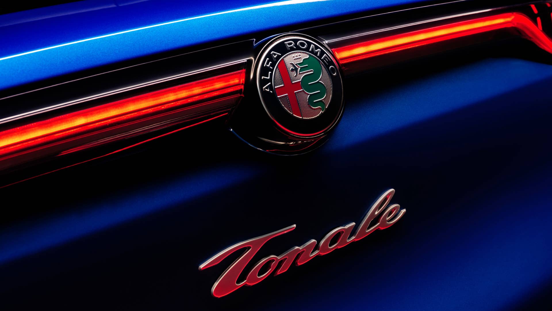 2023 Alfa Romeo Tonale European spec rear badge