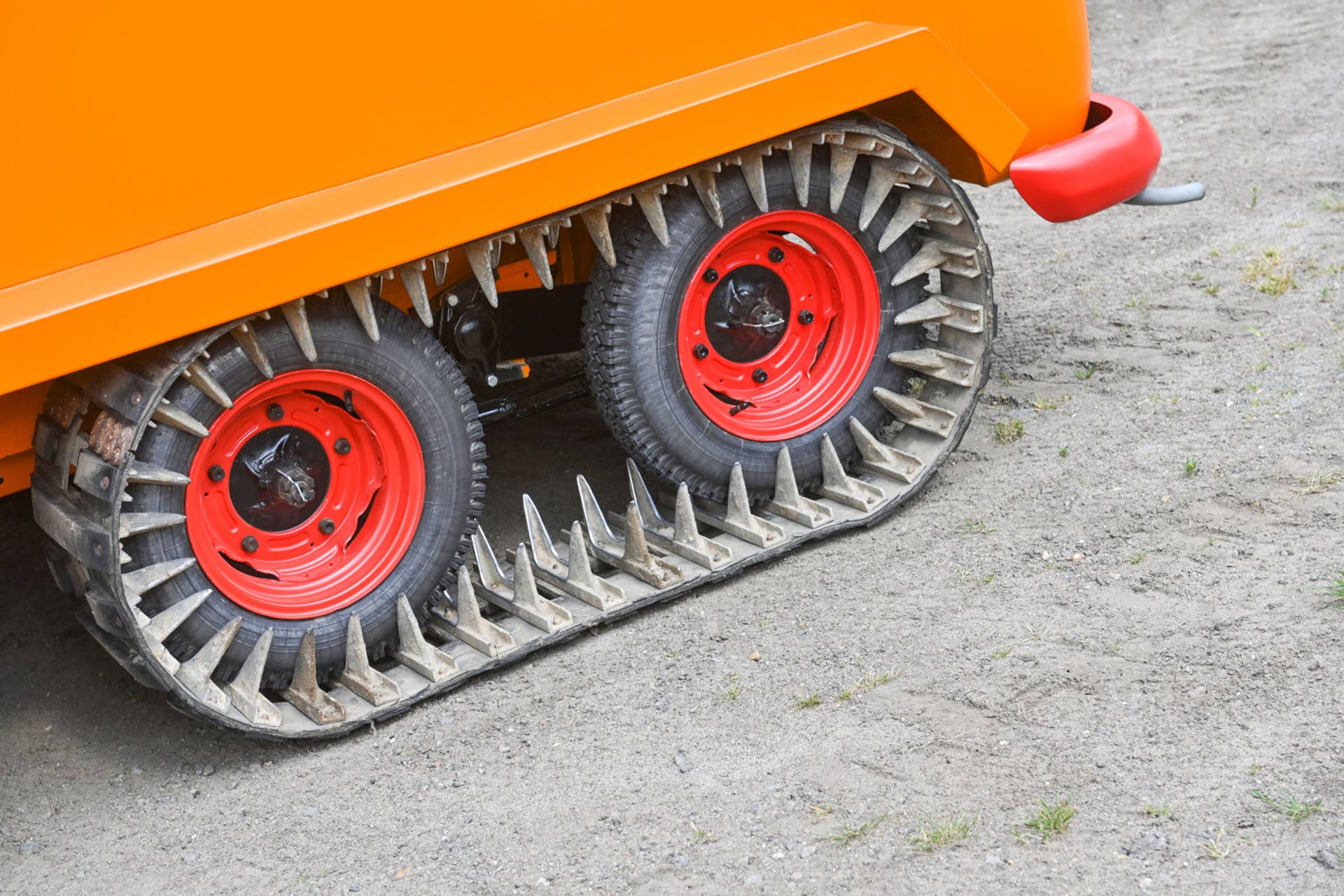 VW restores rare split-window Bus with tank-like tracks - Autoblog