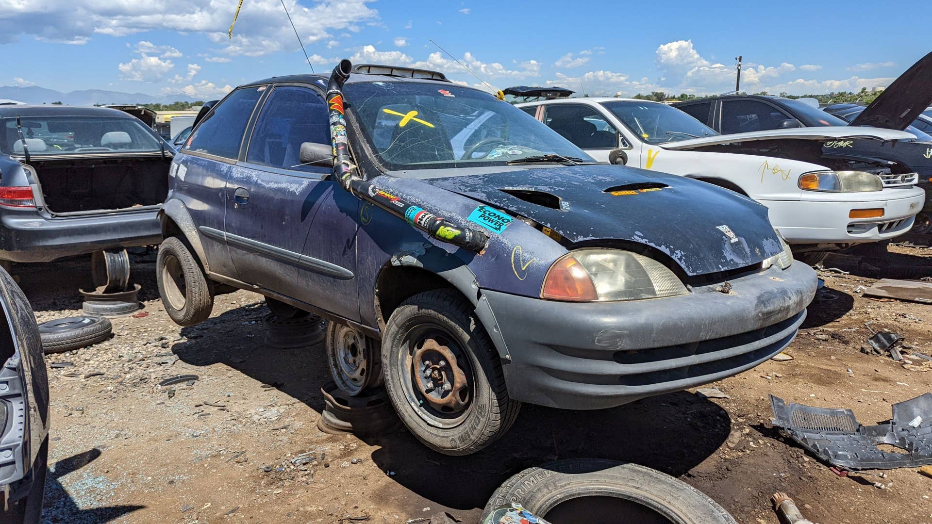 Junkyard Gem: 1998 Suzuki Swift, Schnorchel Edition - Autoblog