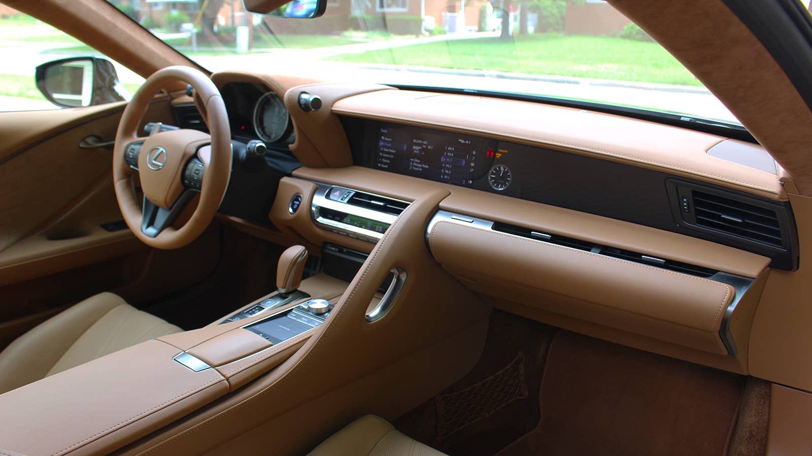 2022 Lexus LC 500h interior