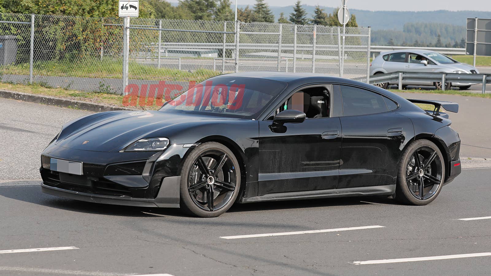 Porsche Taycan Turbo GT prototype