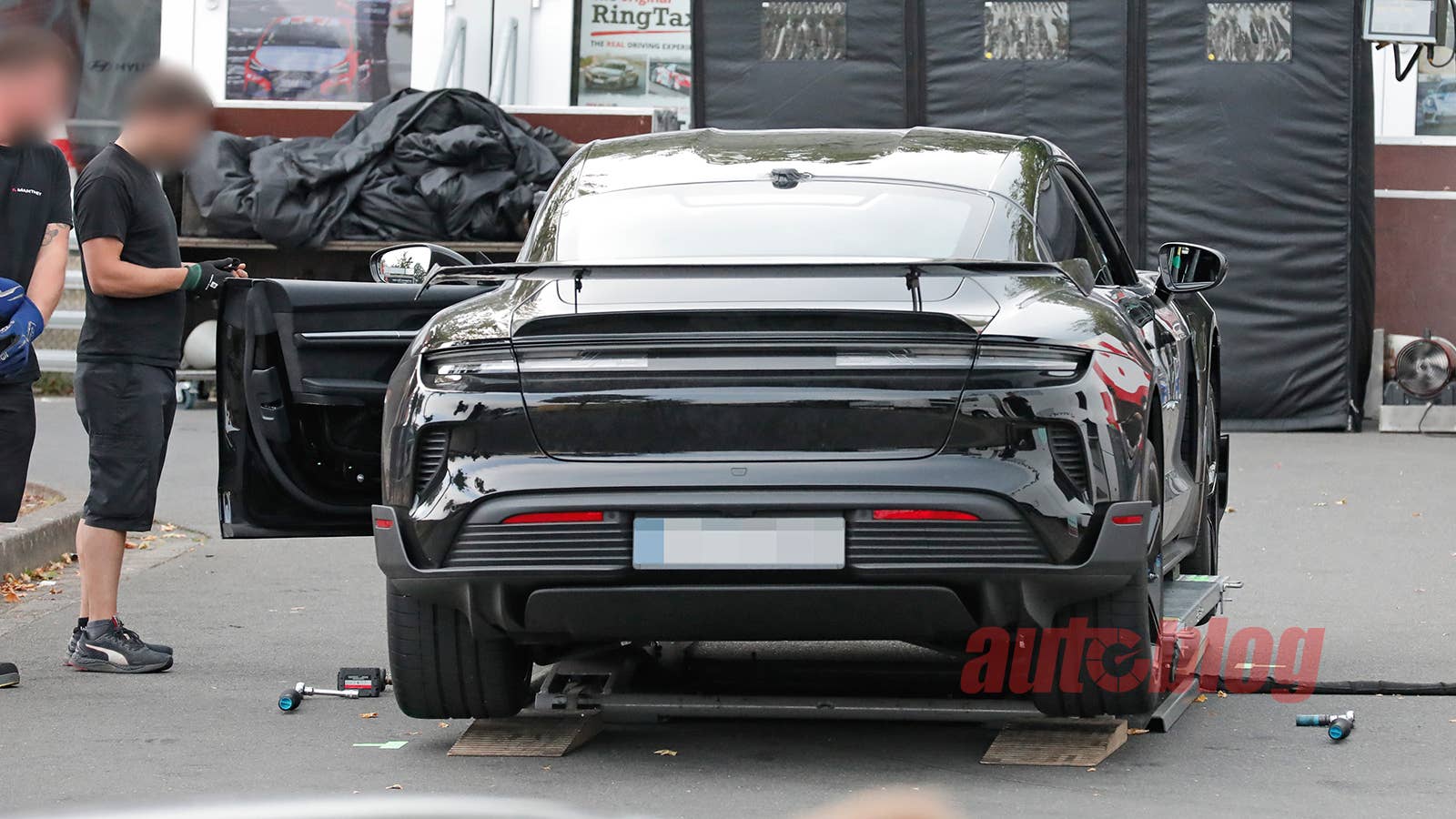 Porsche Taycan Turbo GT prototype