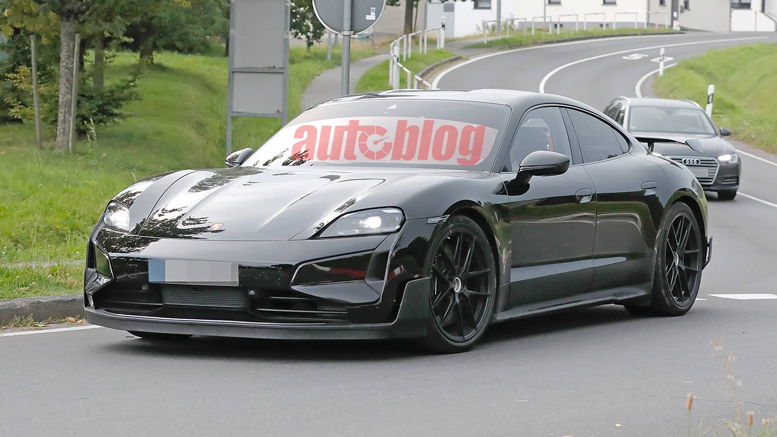 Porsche Taycan Turbo GT prototype