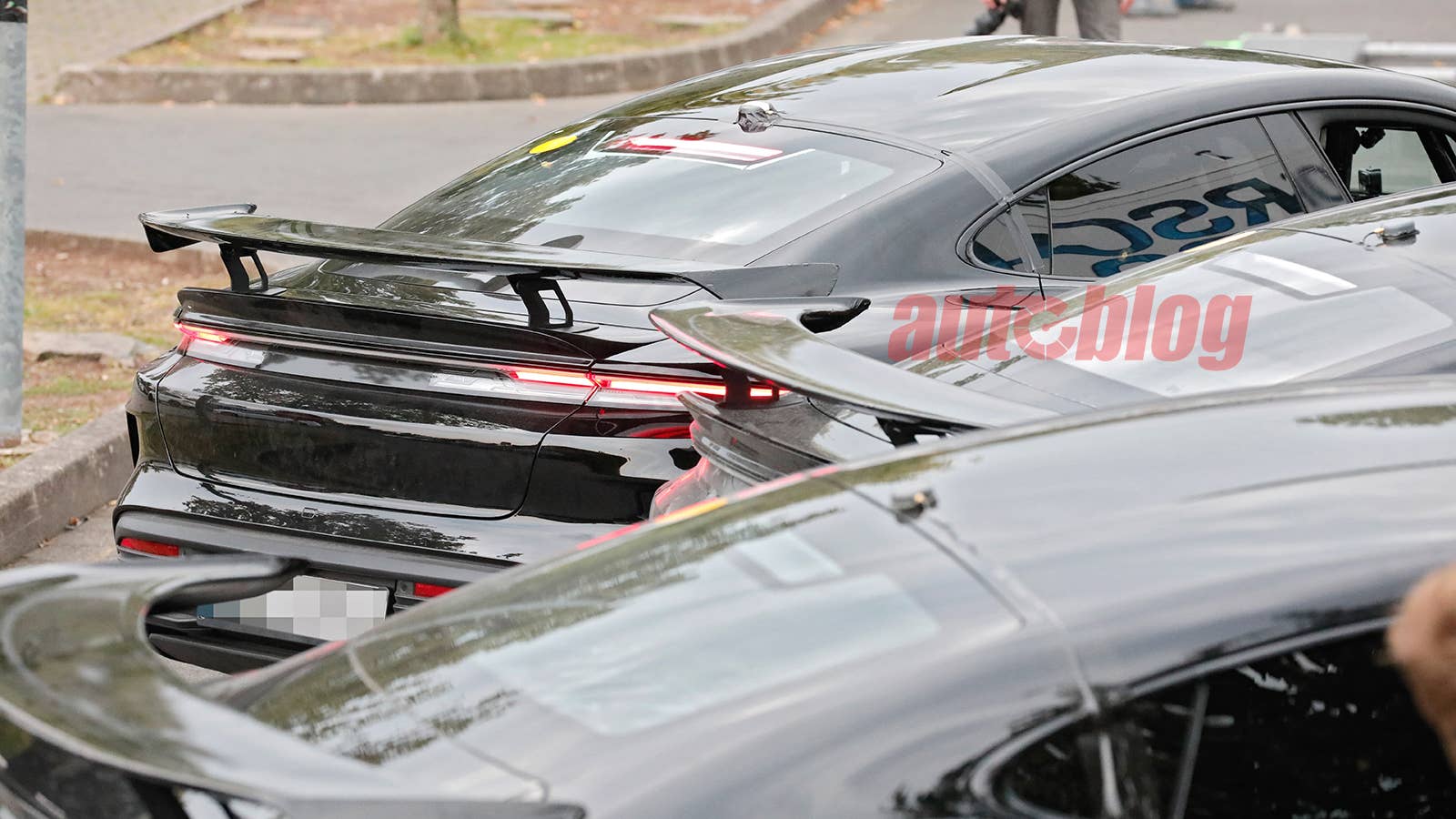 Porsche Taycan Turbo GT prototype