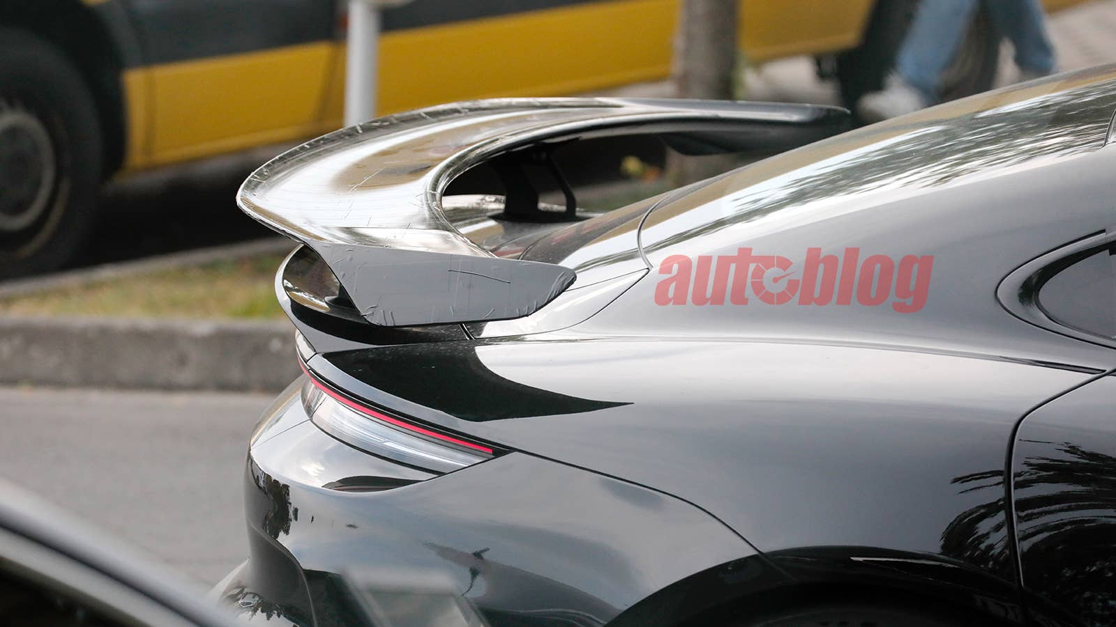 Porsche Taycan Turbo GT prototype