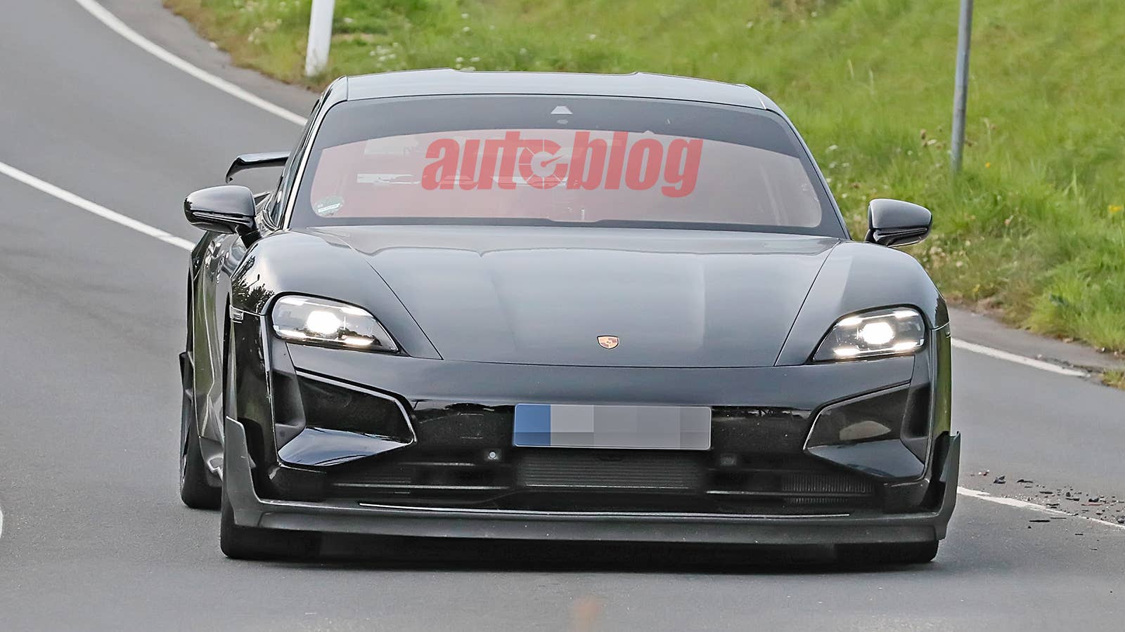 Porsche Taycan Turbo GT prototype